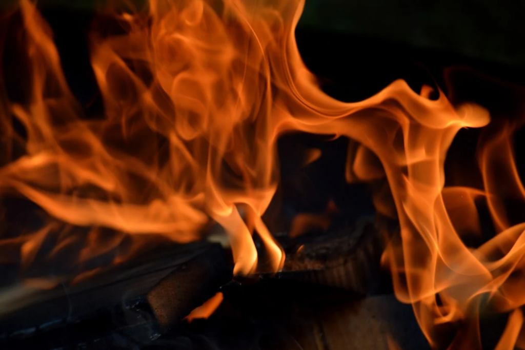 chimney blockage fire